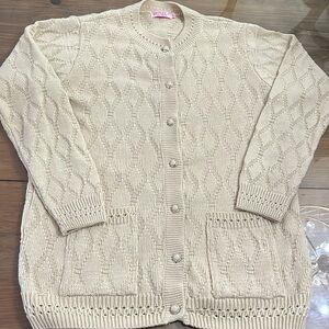 Reflect Knitwear Black Cardigan size M/L